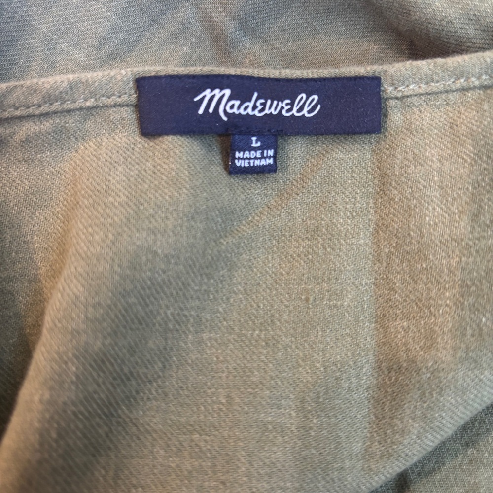 Madewell (Re)sponsible Puff-Sleeve Mini Dress - Picture 8 of 9